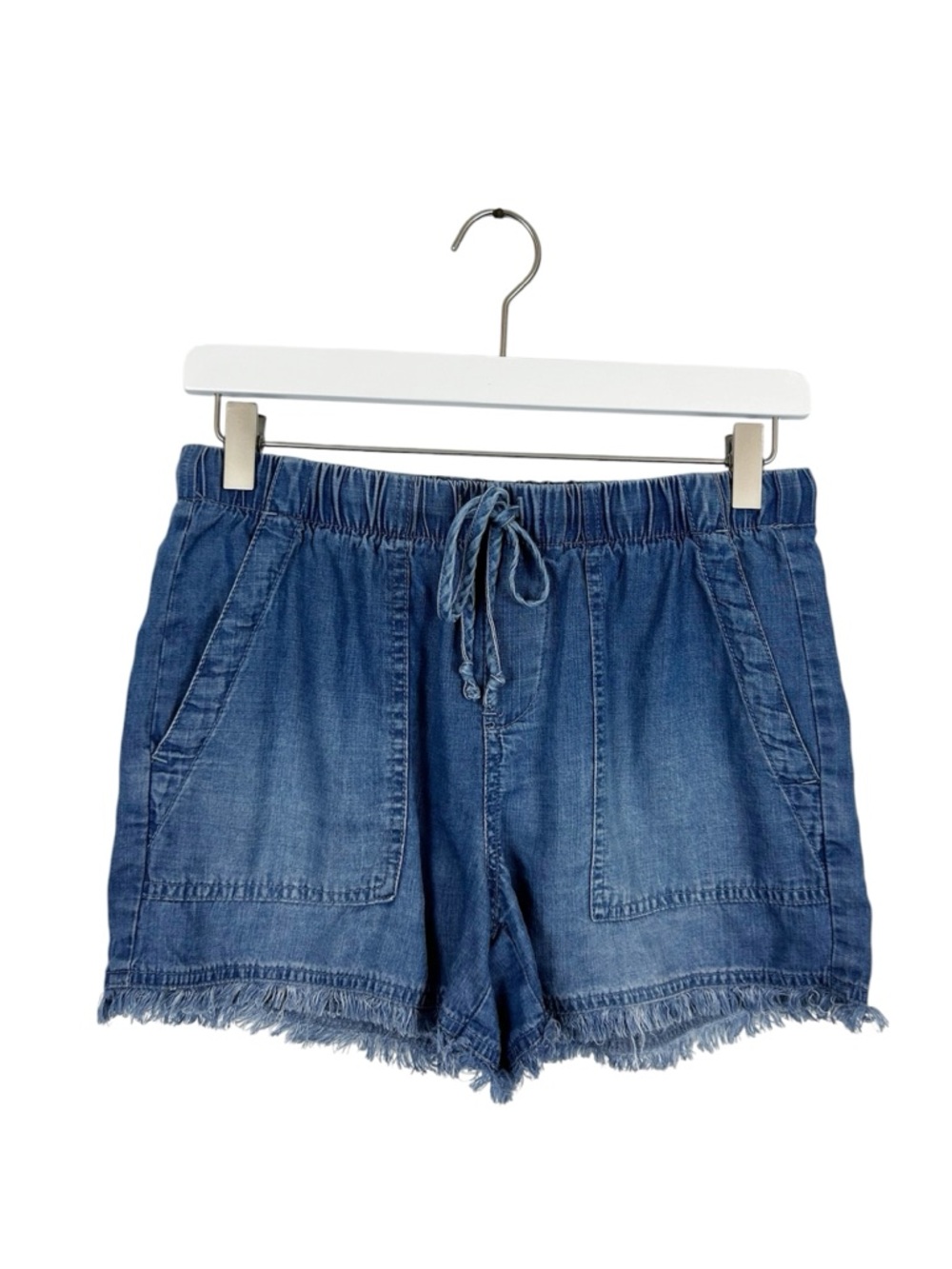 For The Republic Denim Knit Shorts Size X-Small 100% Tencel